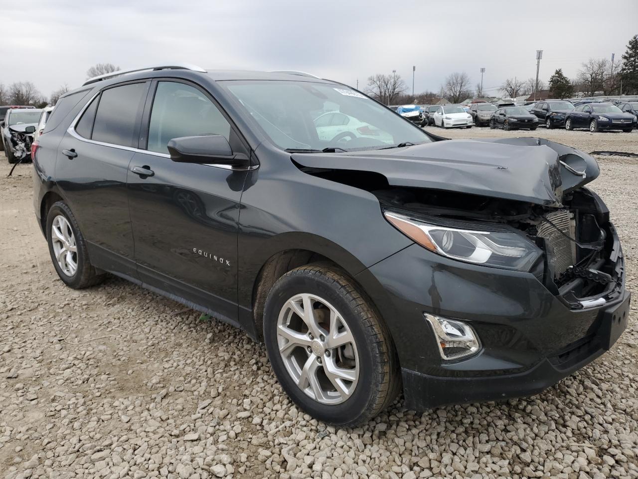 2020 Chevrolet Equinox VIN 3GNAXLEX9LS586631 Copart auction photo, front end damage thumbnail 4