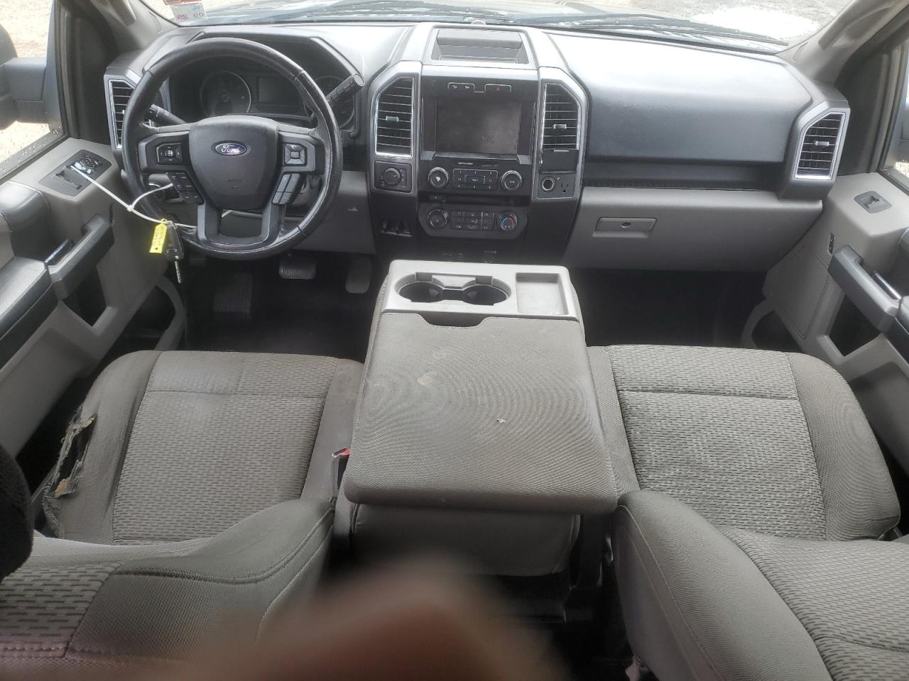 2015 Ford F-150 VIN 1FTEW1EGXFKE97104 Copart auction photo, front end / side damage thumbnail 8