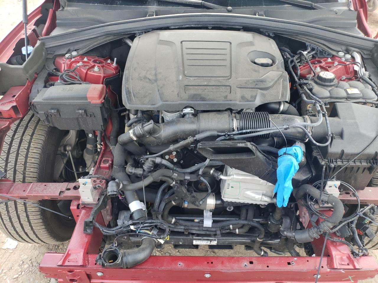 2023 Jaguar F-Pace VIN SADCJ2EX1PA715714 Copart auction photo, front end damage thumbnail 11