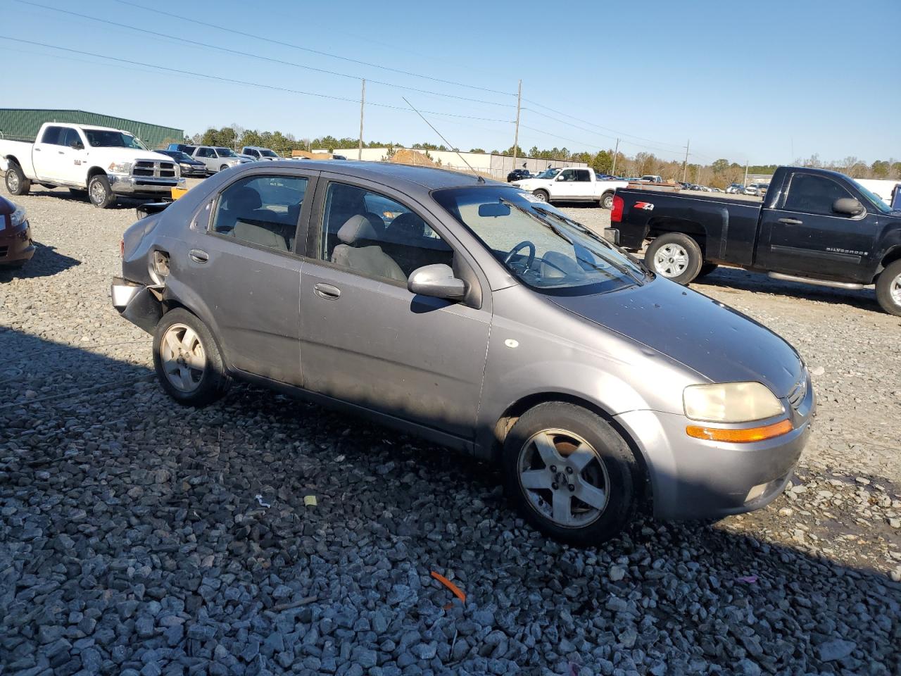 2006 Chevrolet Aveo VIN KL1TG56616B622337 Copart auction photo, rear end damage thumbnail 4