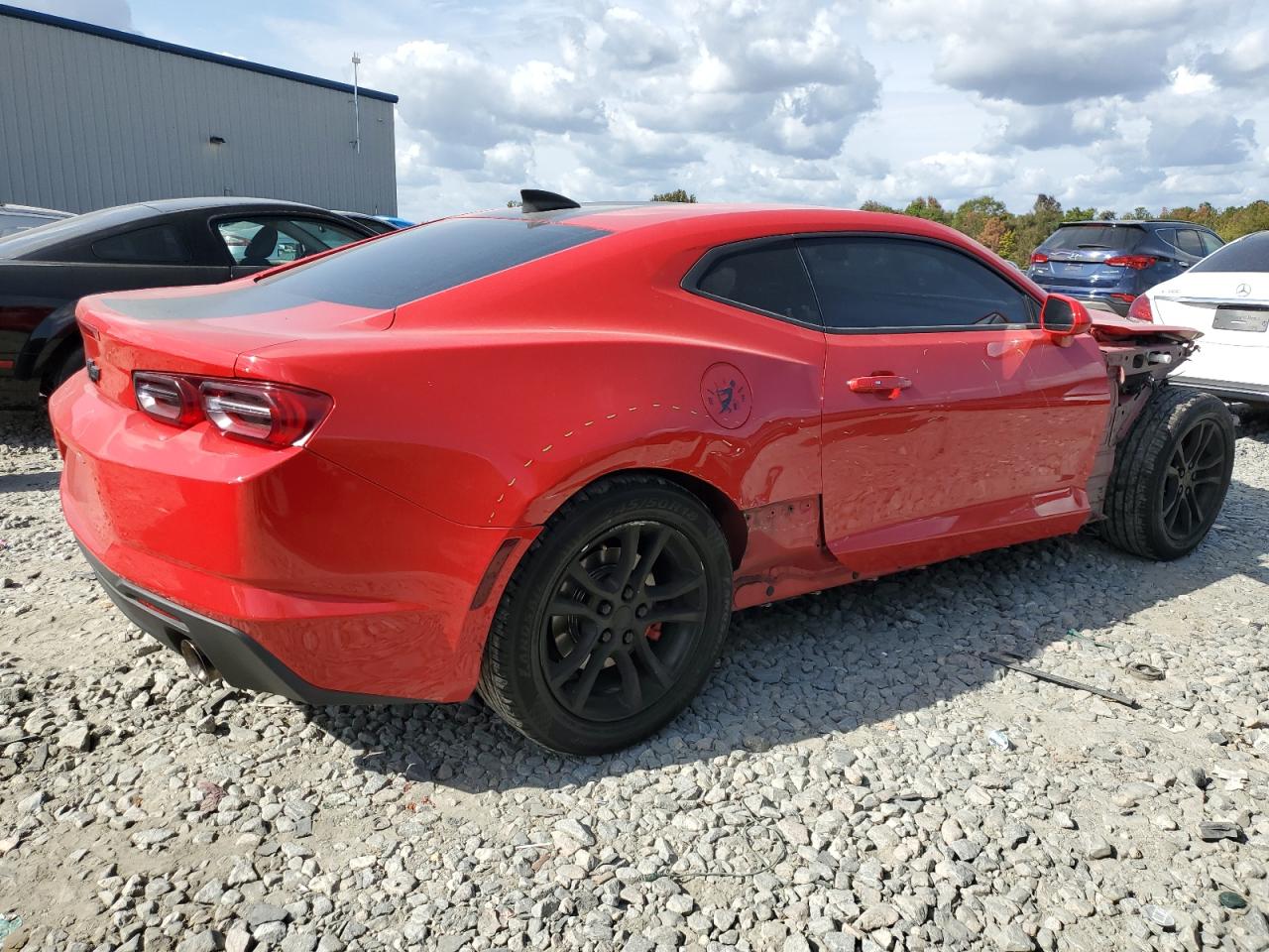 2019 Chevrolet Camaro VIN 1G1FB1RX1K0148244 Copart auction photo, front end / rear end damage thumbnail 3