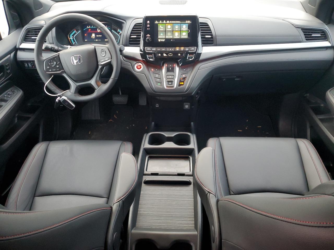 2024 Honda Odyssey VIN 5FNRL6H77RB069687 Copart auction photo, missing/altered vin / vandalism damage thumbnail 8