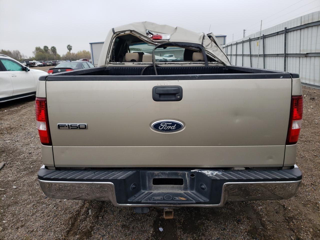 2008 Ford F-150 VIN 1FTPW14V18FB63998 Copart auction photo, front end / top/roof damage thumbnail 6