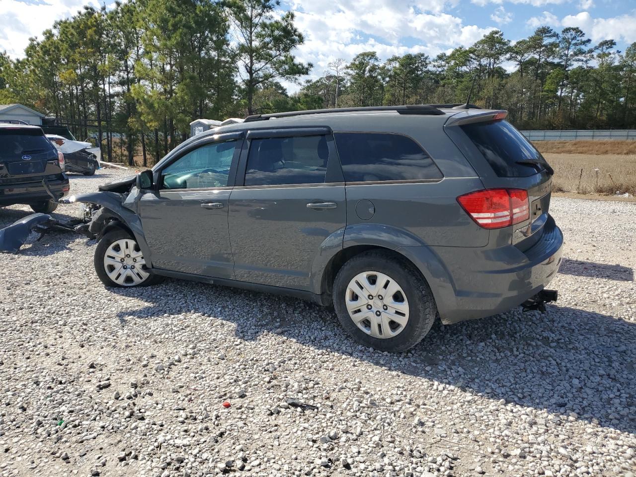 2020 Dodge Journey VIN 3C4PDCAB7LT226273 Copart auction photo, front end / side damage thumbnail 2