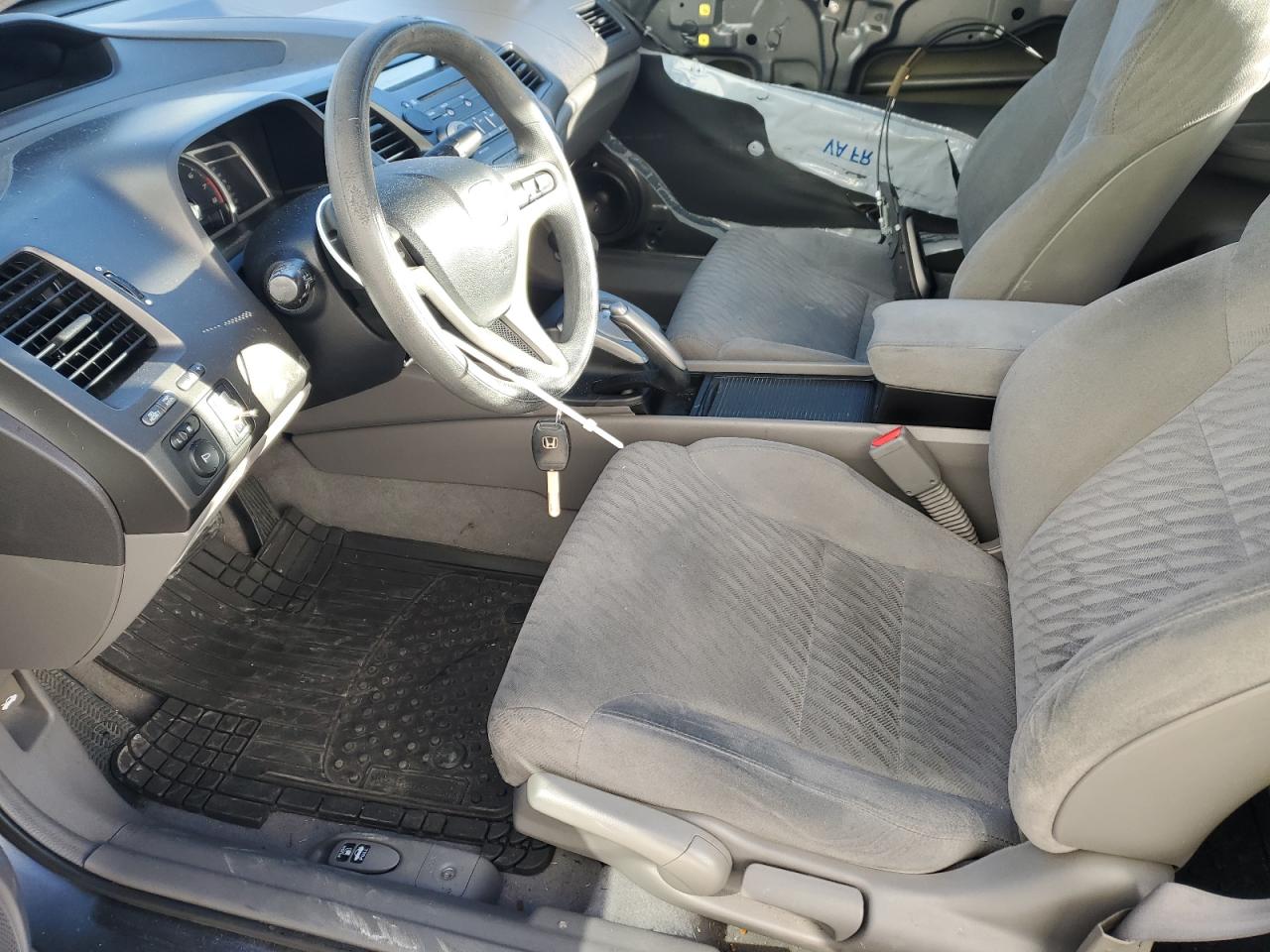 2010 Honda Civic VIN 2HGFG1B63AH536873 Copart auction photo, front end damage thumbnail 7