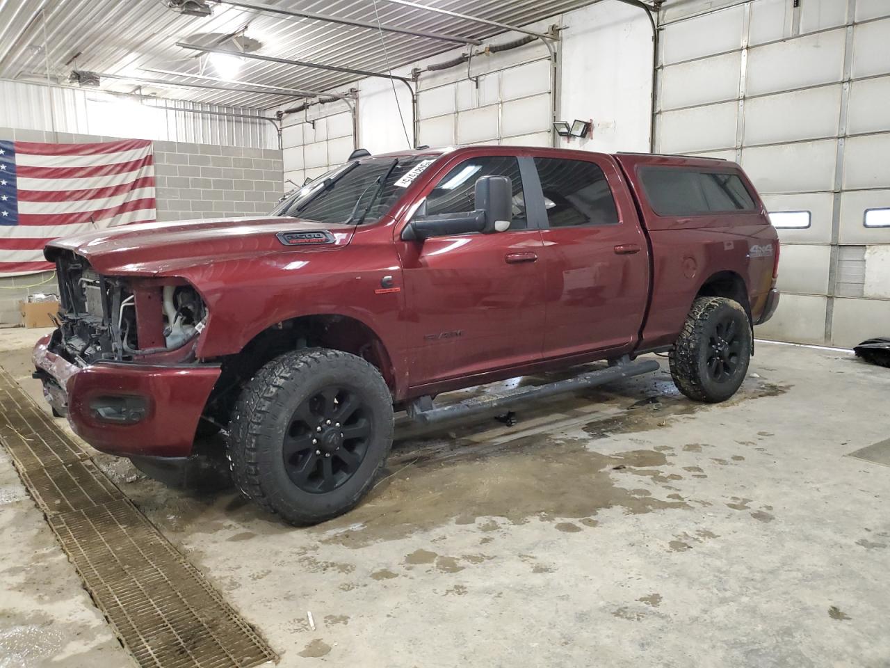 2021 RAM 2500 VIN 3C6UR5DL4MG655229 - Copart auction photo