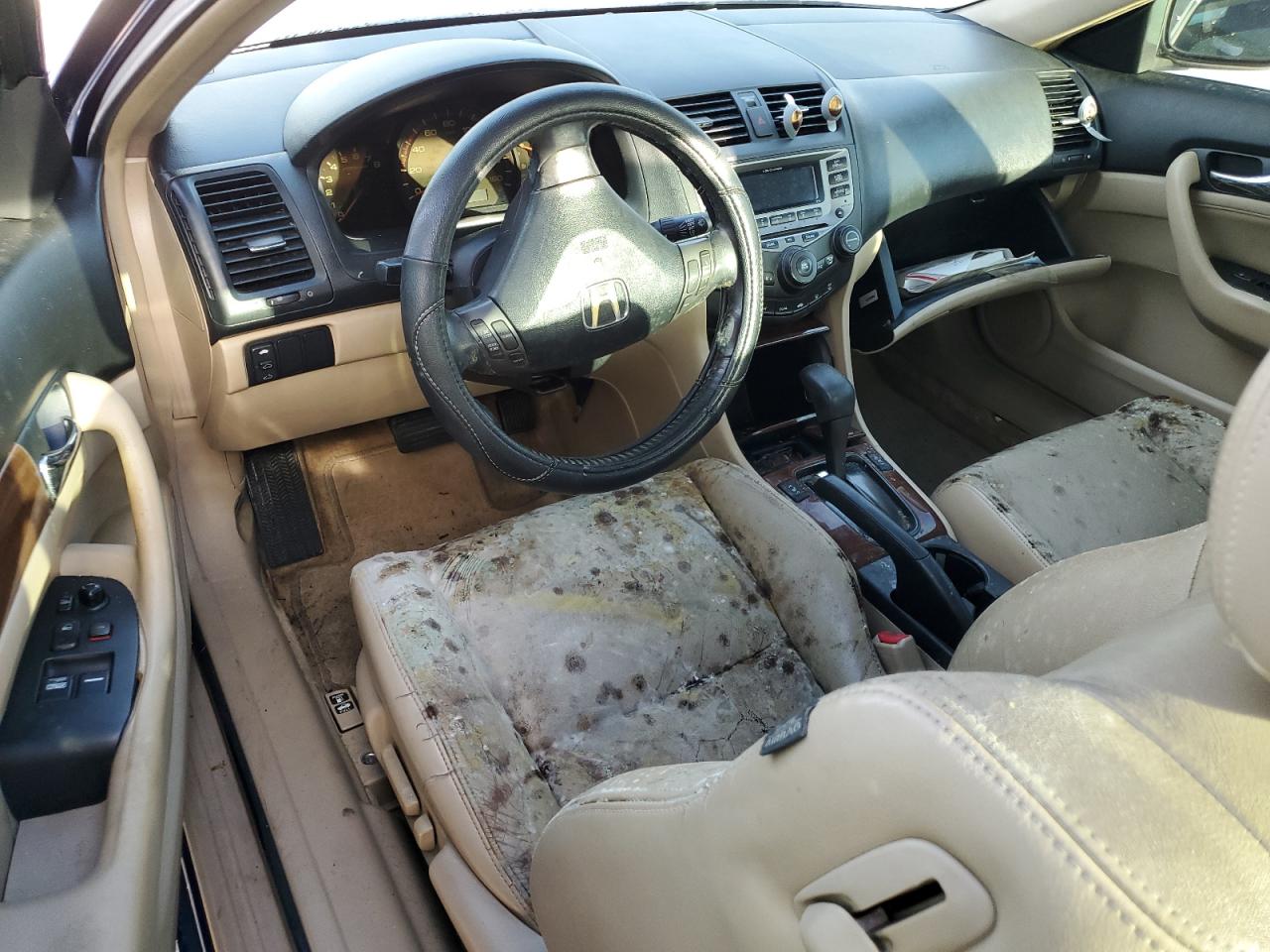 2006 Honda Accord VIN 1HGCM726X6A020384 Copart auction photo, water/flood damage thumbnail 8