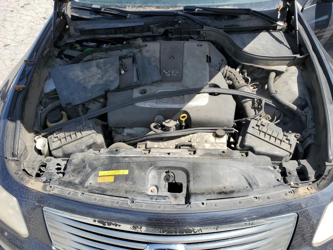 2007 Infiniti G VIN JNKBV61F47M815139 Copart auction photo, mechanical damage thumbnail 11