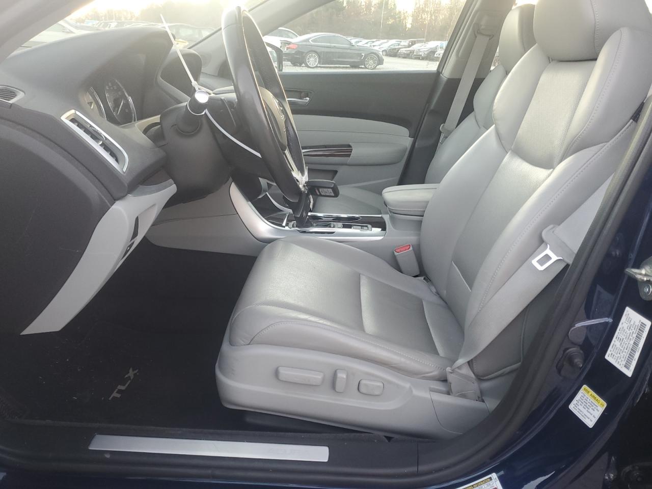2015 Acura TLX VIN 19UUB1F50FA028714 Copart auction photo, front end damage thumbnail 7