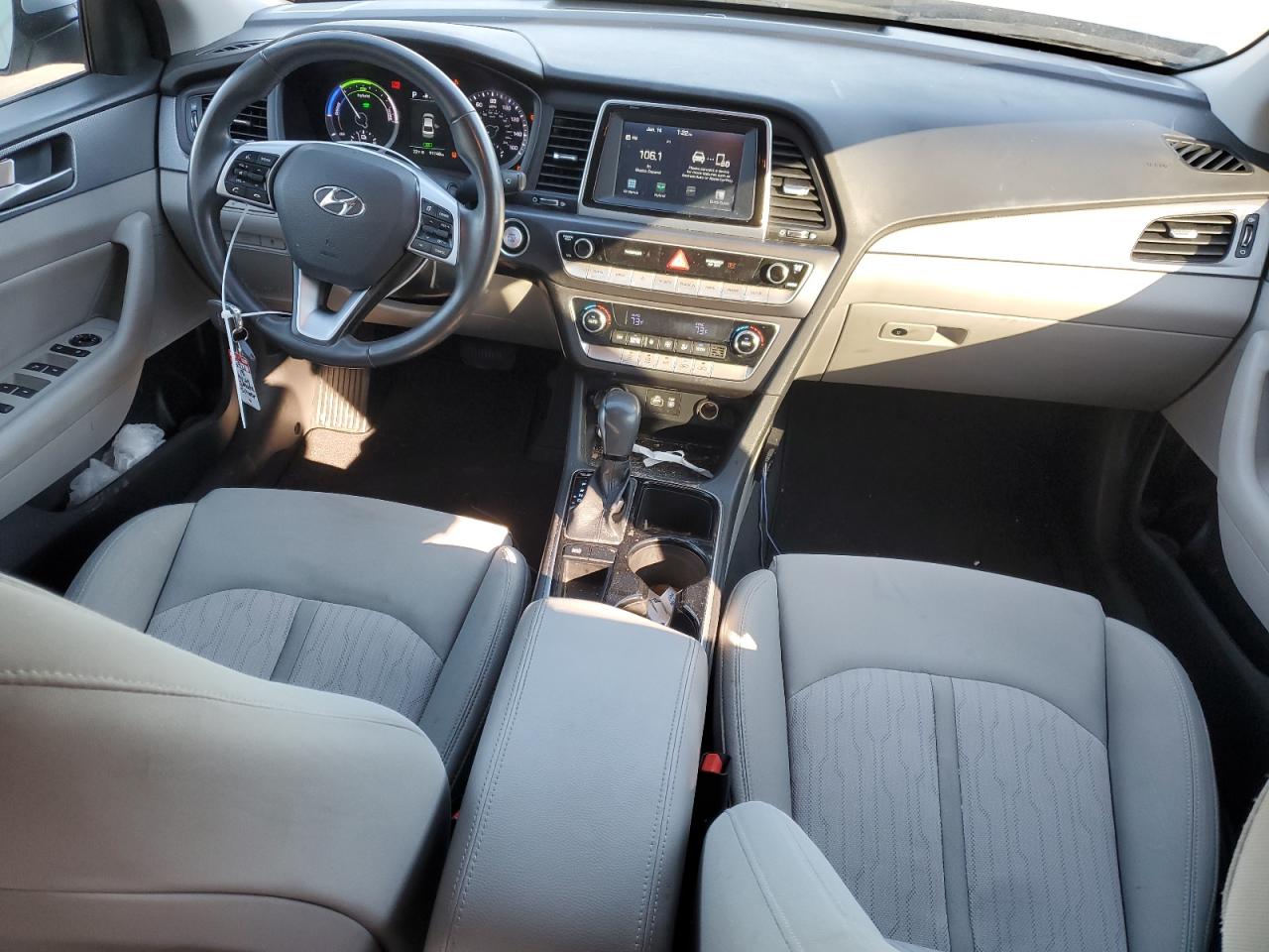 2018 Hyundai Sonata VIN KMHE24L31JA082504 Copart auction photo, front end damage thumbnail 8