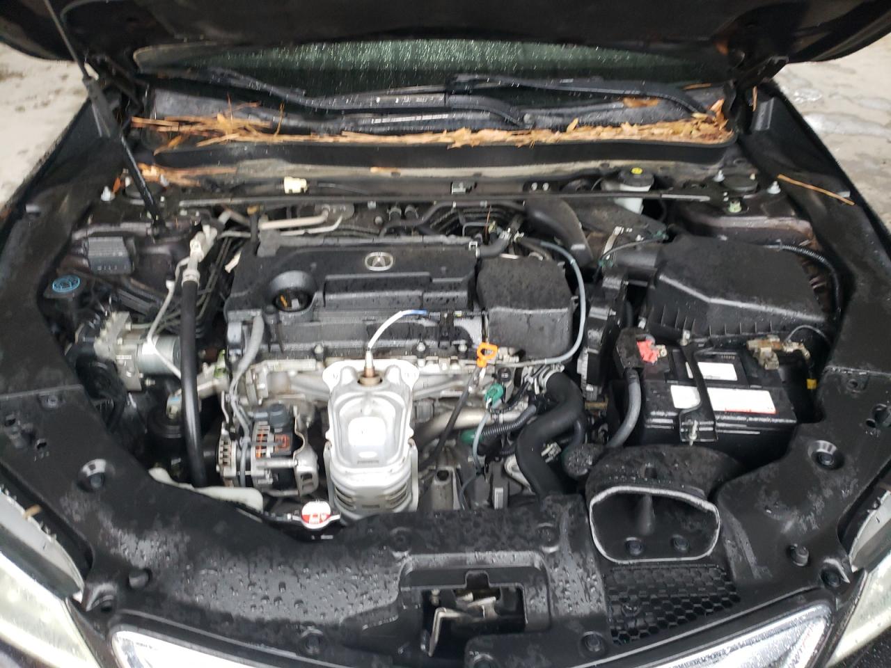 2017 Acura TLX VIN 19UUB1F32HA008143 Copart auction photo, side / front end damage thumbnail 12