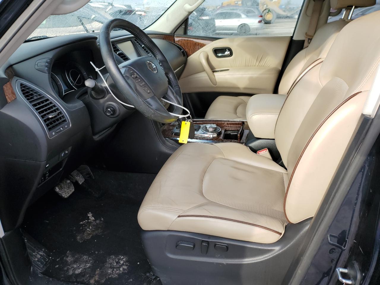 2017 Nissan Armada VIN JN8AY2NE7H9703152 Copart auction photo, side damage thumbnail 7