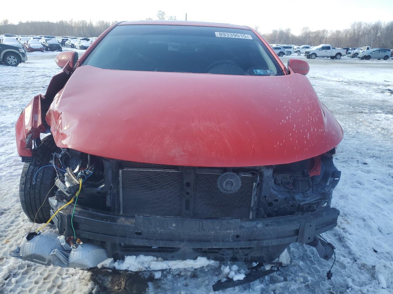 2010 KIA Forte VIN KNAFW6A34A5158069 Copart auction photo, front end damage thumbnail 5
