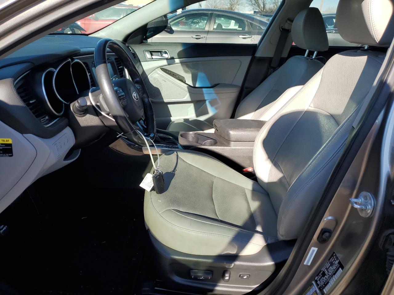 2015 KIA Optima VIN 5XXGN4A77FG363390 Copart auction photo, mechanical damage thumbnail 7
