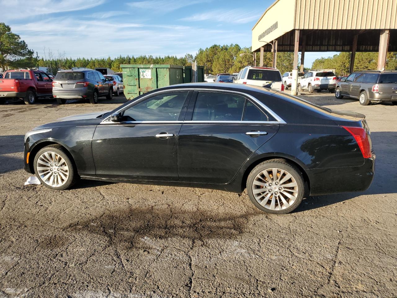 2014 Cadillac CTS VIN 1GCWGFCA0D1903973 Copart auction photo, minor dent/scratches damage thumbnail 2