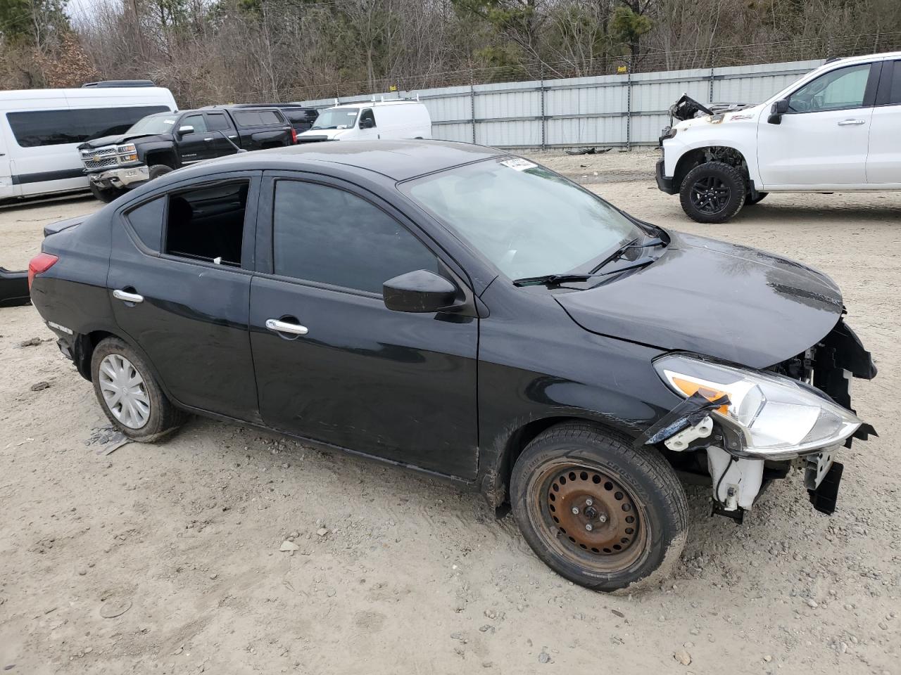 2019 Nissan Versa VIN 3N1CN7AP8KL829720 Copart auction photo, front end / rear end damage thumbnail 4