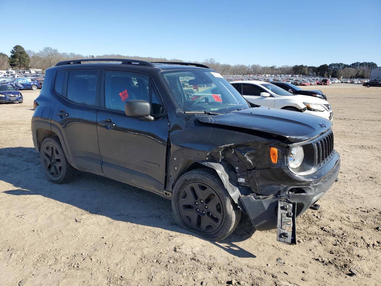 2021 Jeep Renegade VIN ZACNJDAB5MPM49777 Copart auction photo, front end / minor dent/scratches damage thumbnail 4