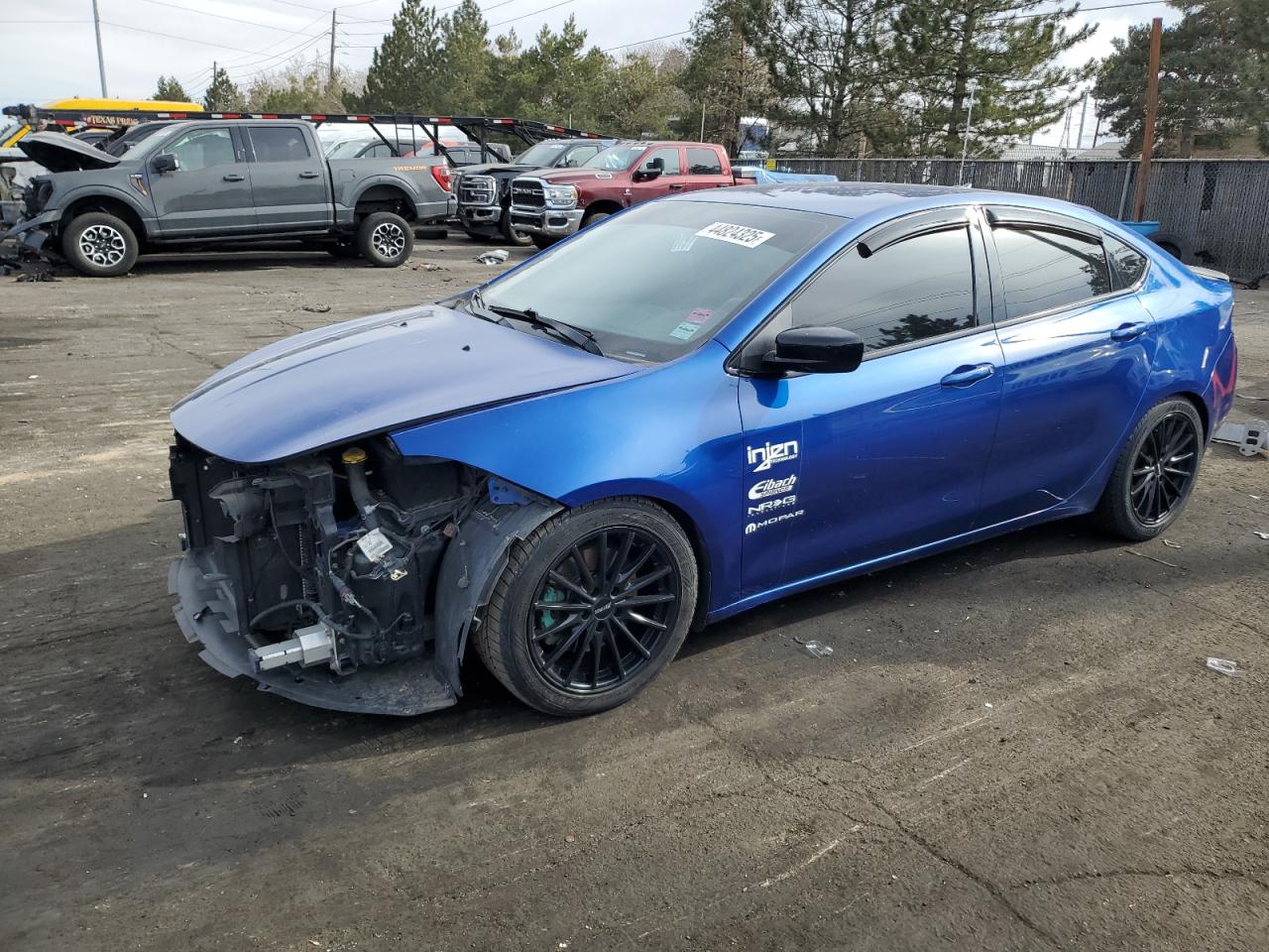 2014 Dodge Dart VIN 1C3CDFBB2ED868332