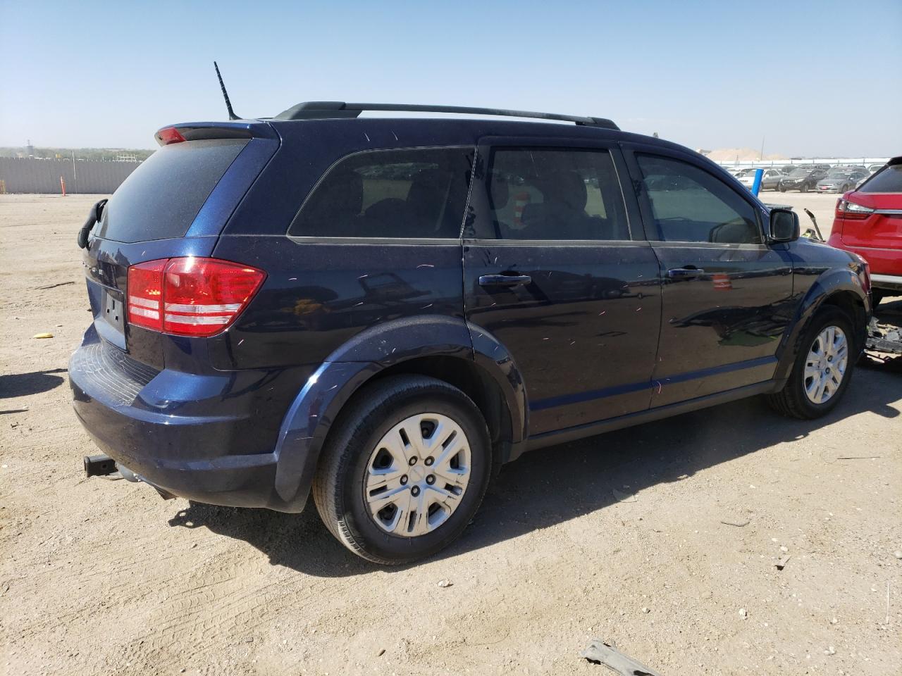 2019 Dodge Journey VIN 3C4PDCAB4KT869968 Copart auction photo, side / hail damage thumbnail 3