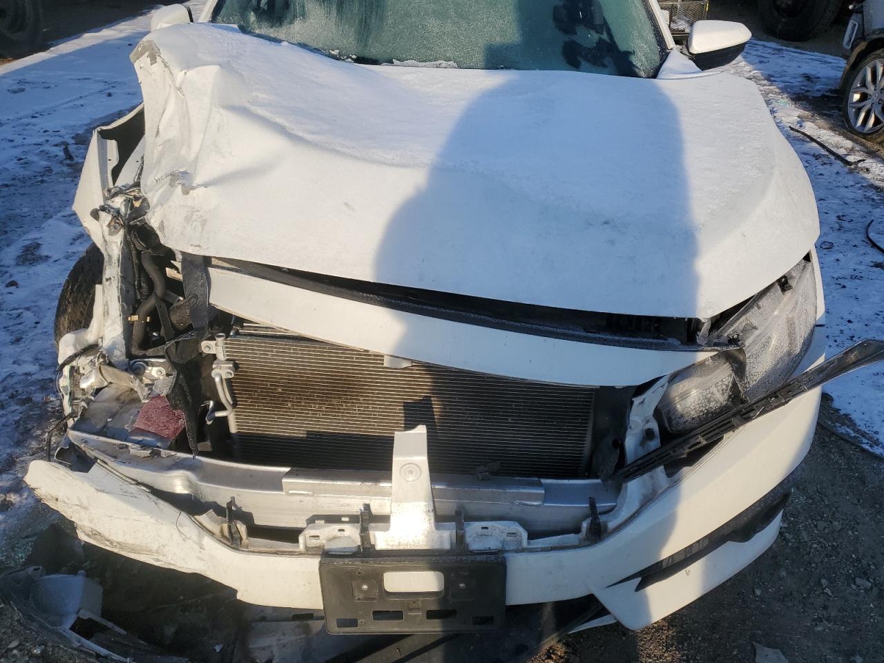 2018 Honda Civic VIN JHMFC1F39JX033708 Copart auction photo, front end / rear end damage thumbnail 11