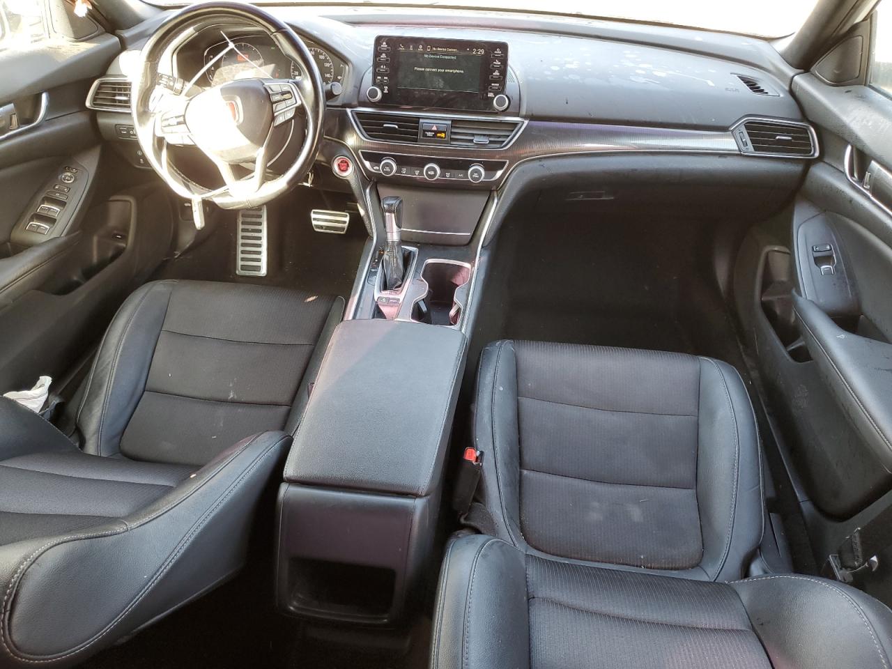 2020 Honda Accord VIN 1HGCV1F33LA018675 Copart auction photo, side damage thumbnail 8