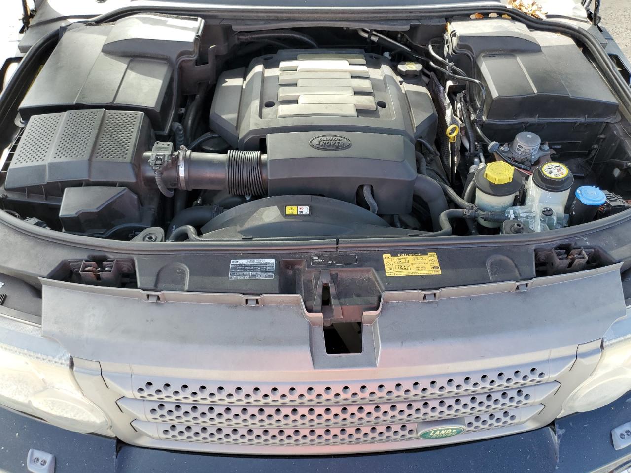 2008 Land Rover Range Rover VIN SALSK25438A169549 Copart auction photo, side damage thumbnail 12