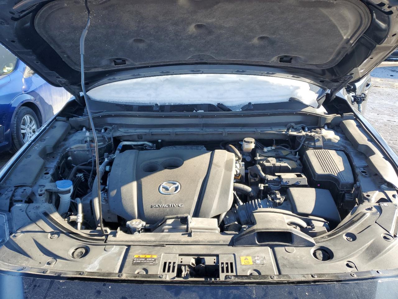 2022 Mazda CX-5 VIN JM3KFBDM9N1537023 Copart auction photo, front end / side damage thumbnail 12