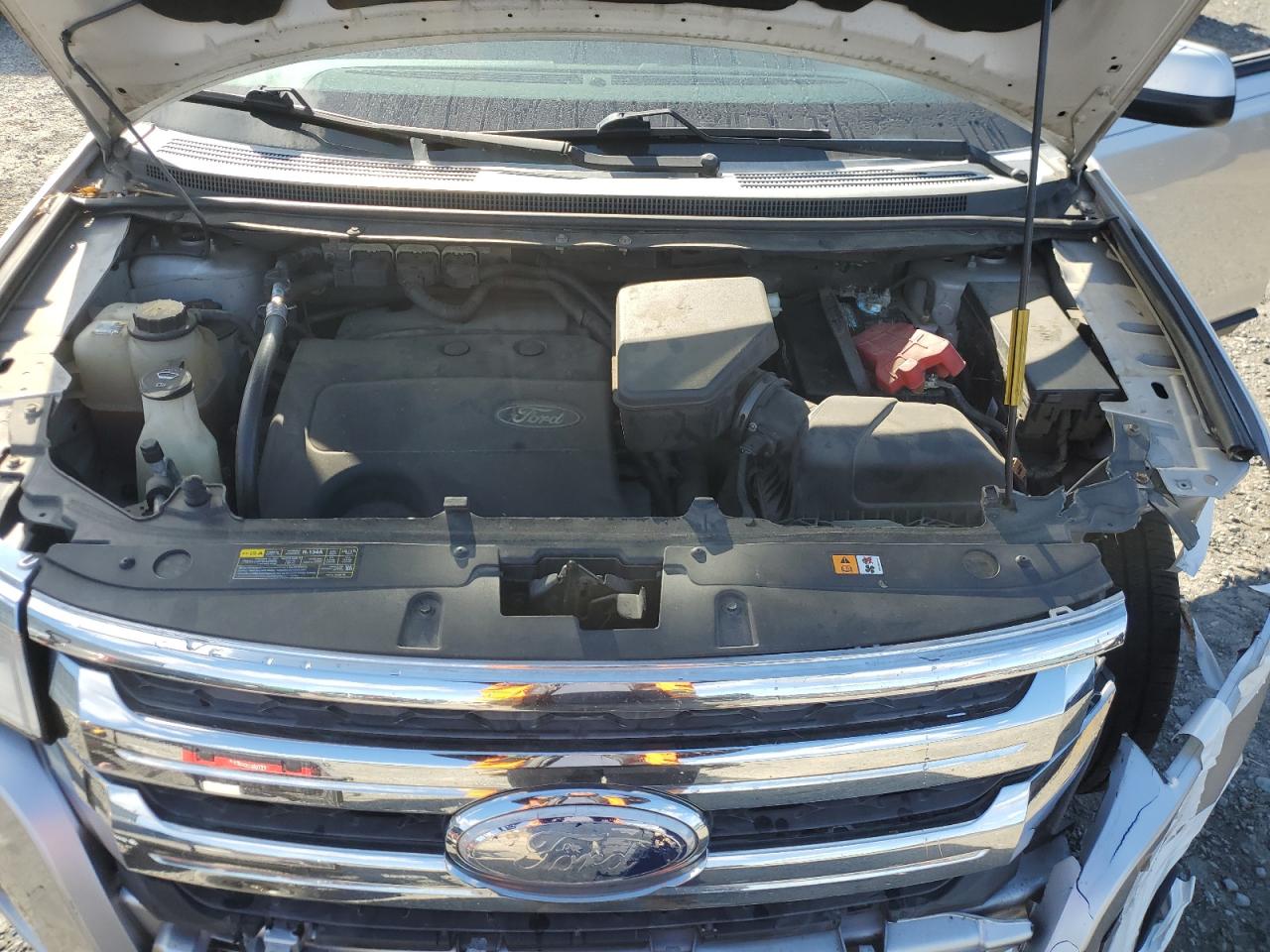 2013 Ford Edge VIN 2FMDK4JC3DBA72418 Copart auction photo, front end / minor dent/scratches damage thumbnail 12