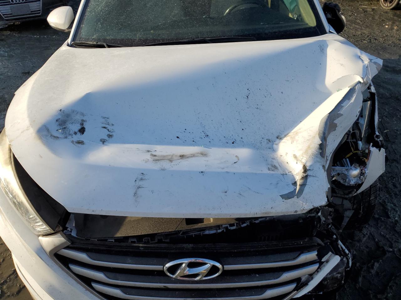 2017 Hyundai Tucson VIN KM8J33A2XHU481338 Copart auction photo, front end / side damage thumbnail 14