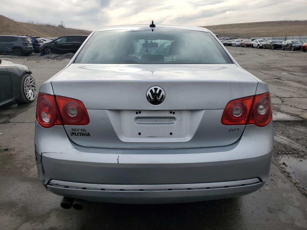 2007 Volkswagen Jetta VIN 3VWBJ71K27M011682 Copart auction photo, hail / front end damage thumbnail 6