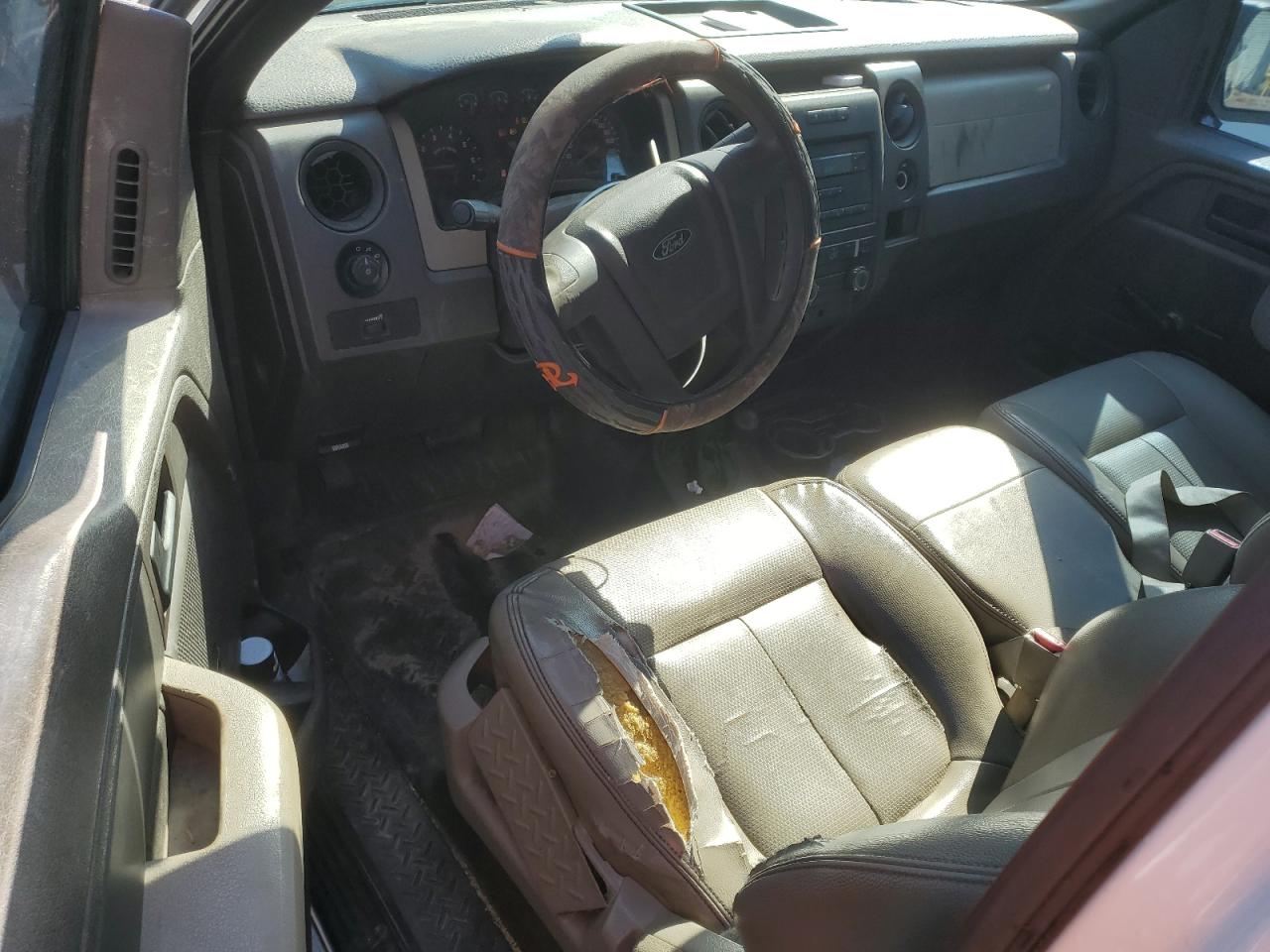 2009 Ford F-150 VIN 1FTRX14W19FA65165 Copart auction photo, front end / side damage thumbnail 8