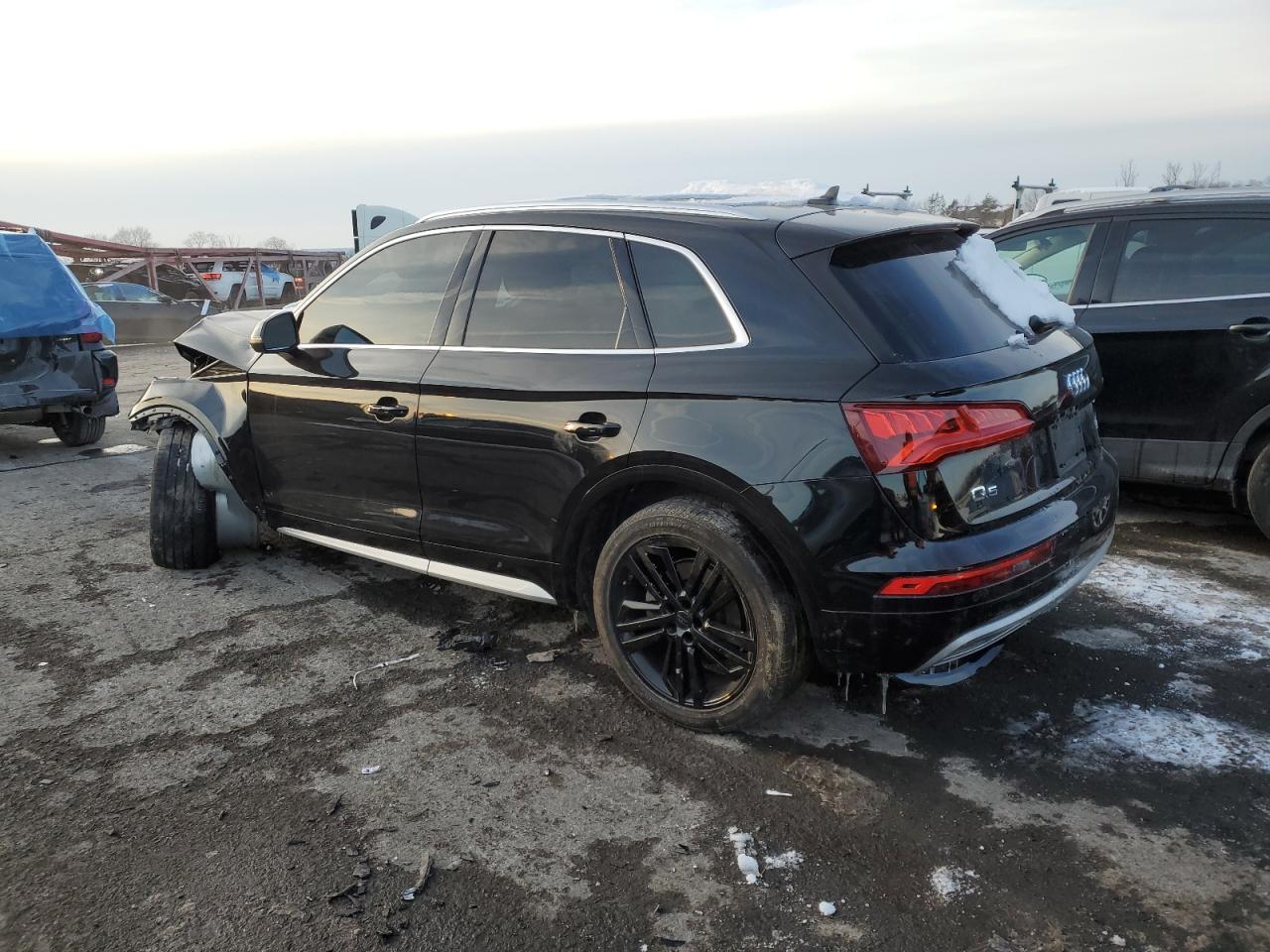 2018 Audi Q5 VIN WA1BNAFY0J2171182 Copart auction photo, front end damage thumbnail 2