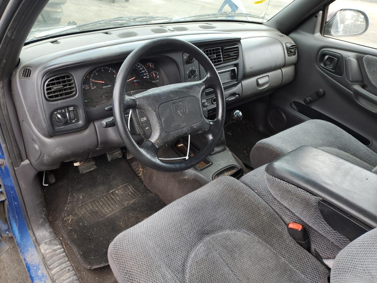 1999 Dodge Dakota VIN 1B7GL22X6XS298290 Copart auction photo, side / hail damage thumbnail 8