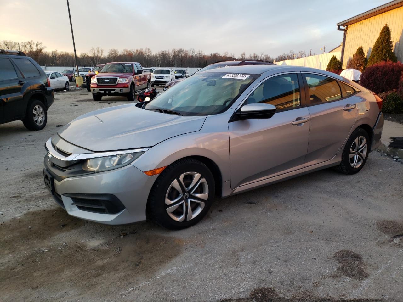 2017 Honda Civic VIN 2HGFC2F5XHH553277