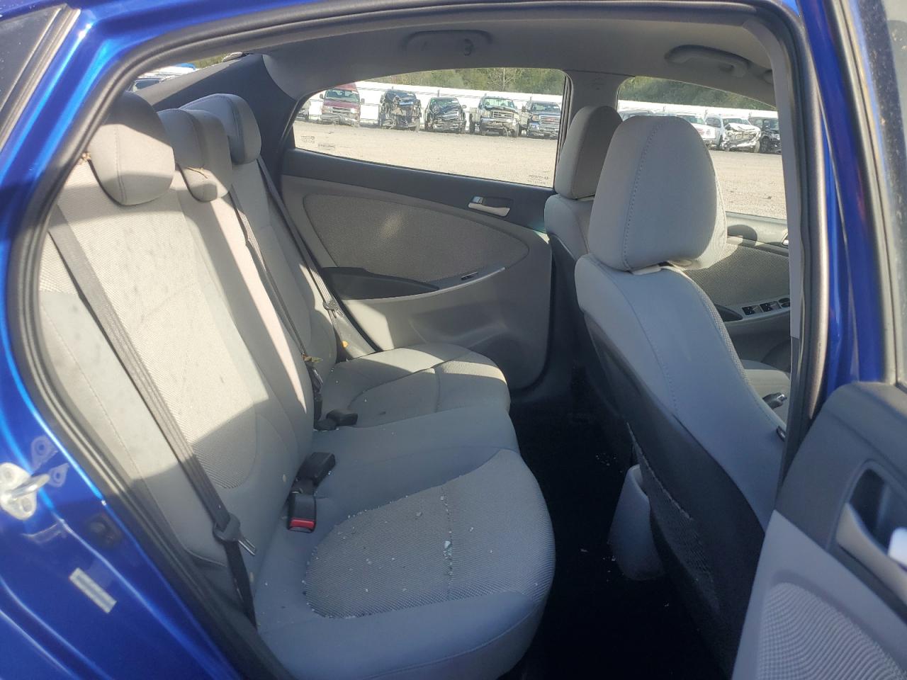 2013 Hyundai Accent VIN KMHCT4AE9DU387969 Copart auction photo, top/roof / minor dent/scratches damage thumbnail 10