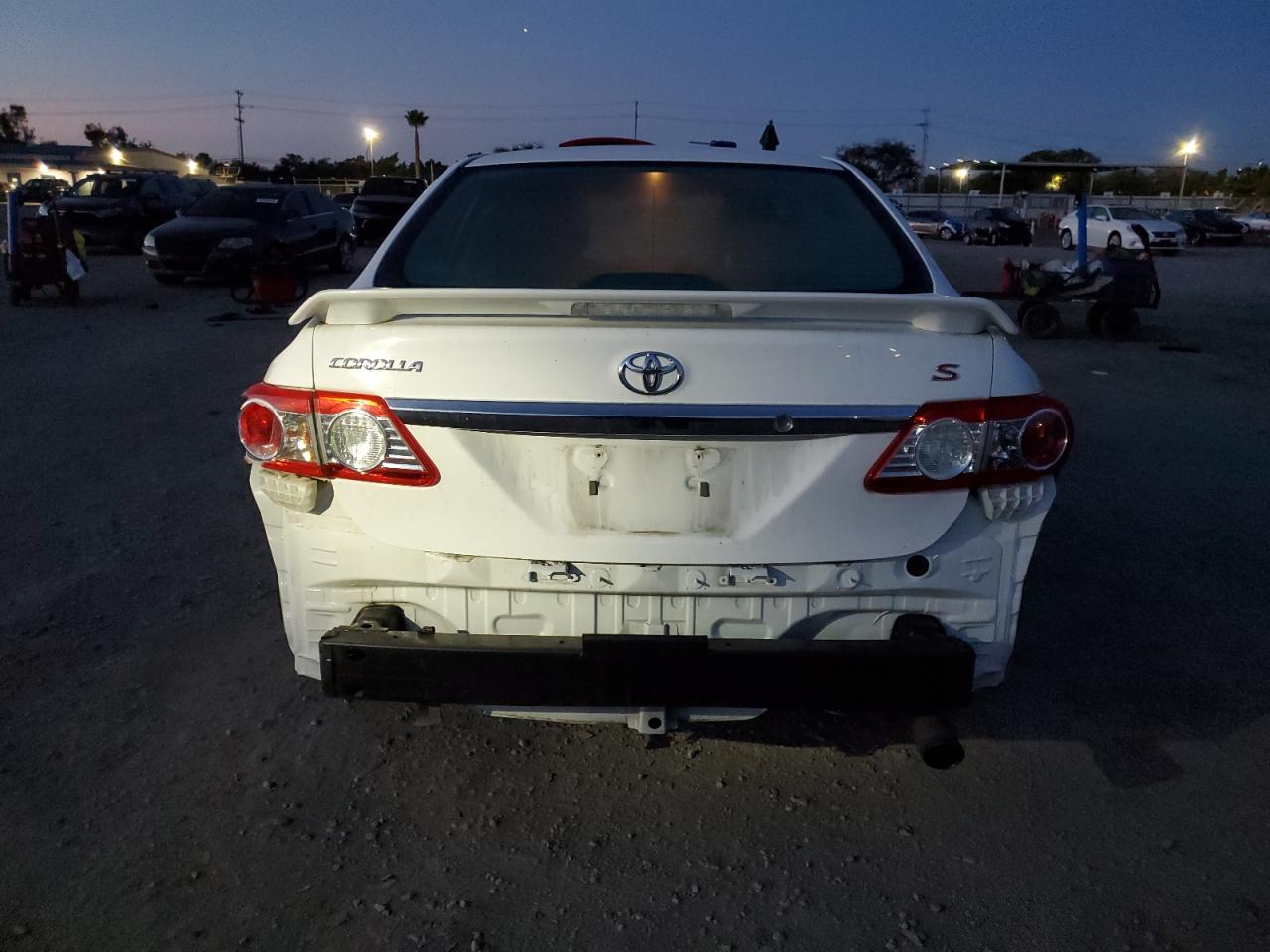 2012 Toyota Corolla VIN 5YFBU4EE7CP055161 Copart auction photo, all over damage thumbnail 6