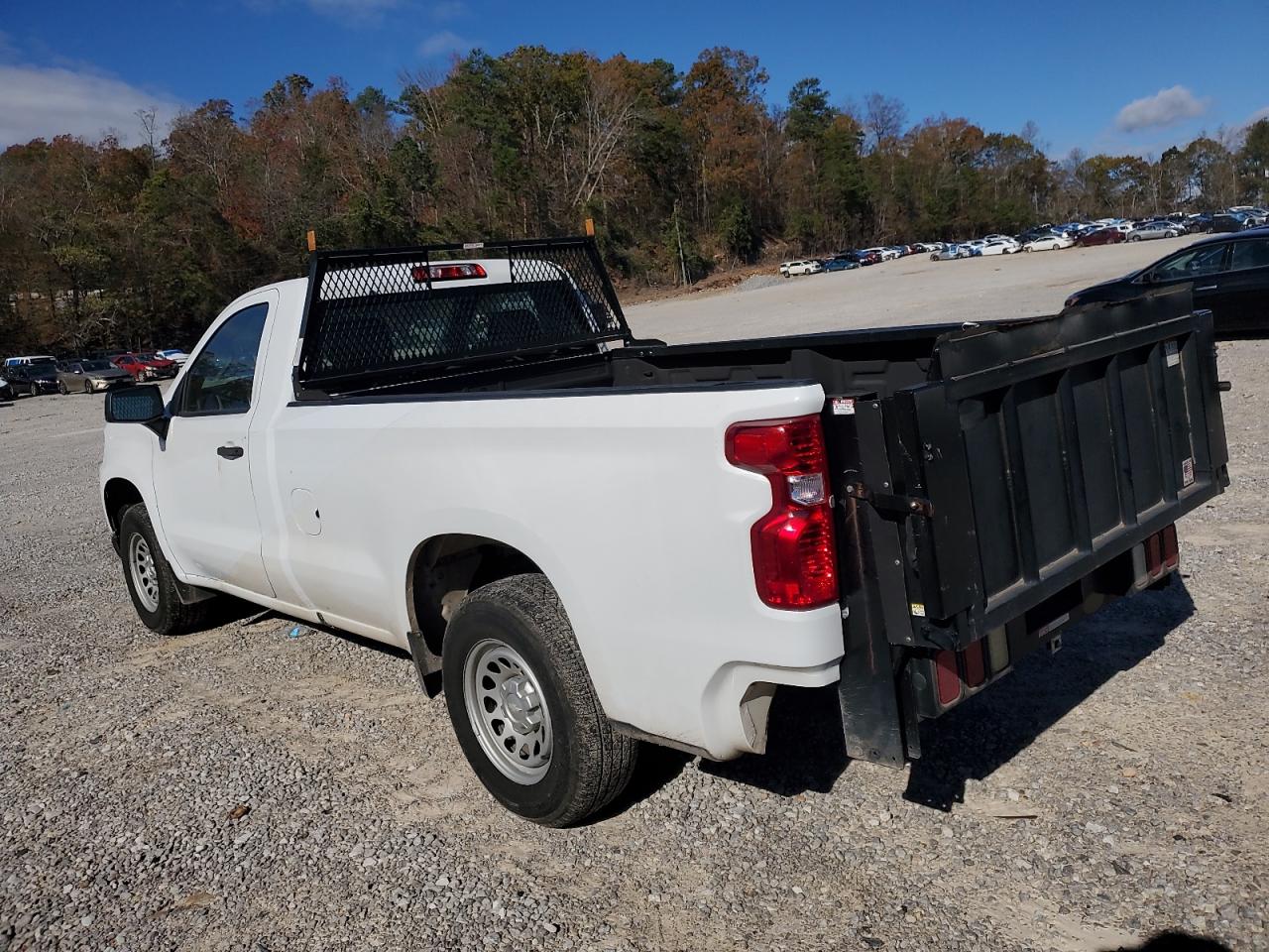 2021 Chevrolet Silverado VIN 3GCNWAEH7MG171743 Copart auction photo, rear end damage thumbnail 2