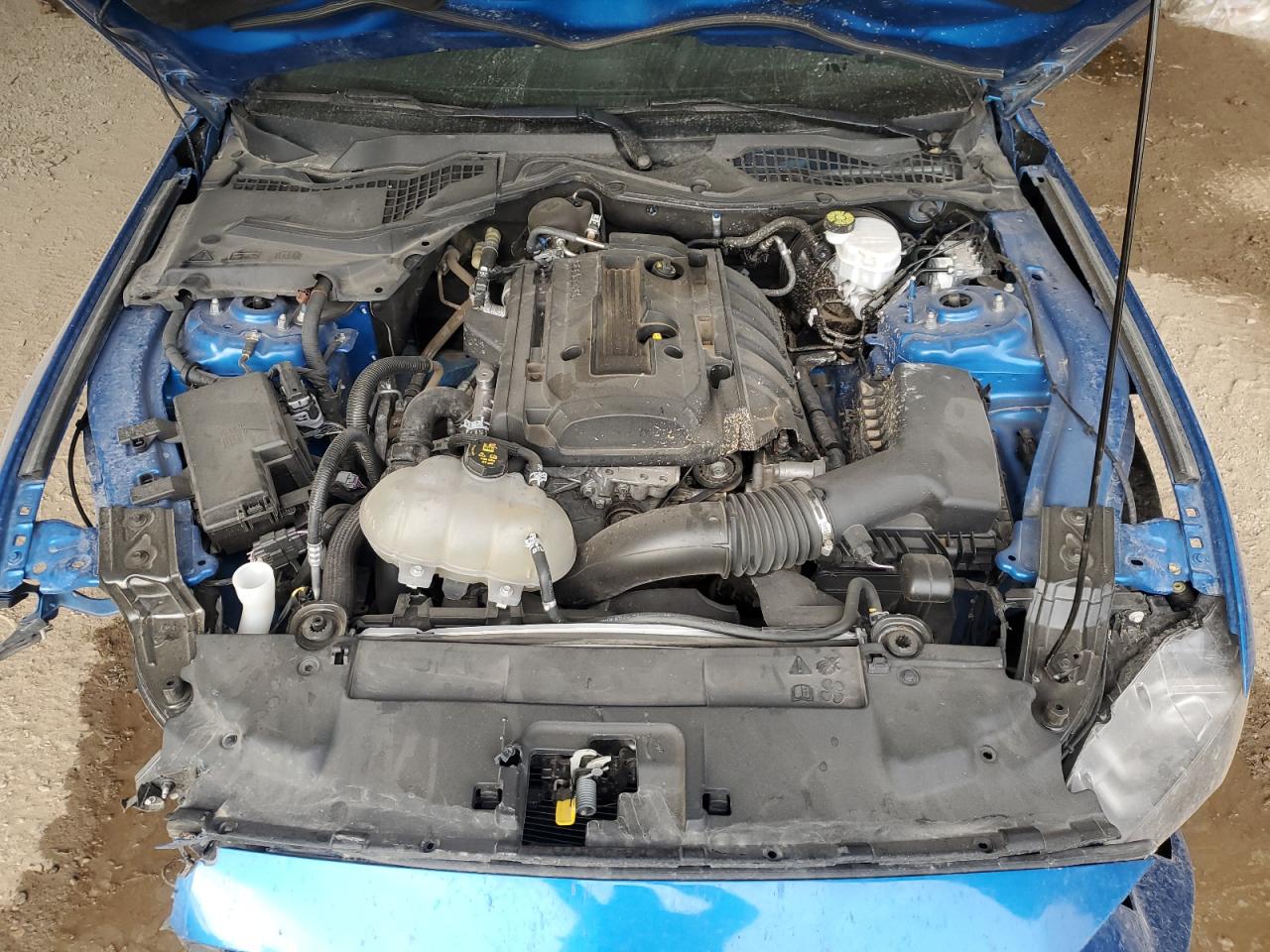 2020 Ford Mustang VIN 1FA6P8THXL5178825 Copart auction photo, front end / side damage thumbnail 11