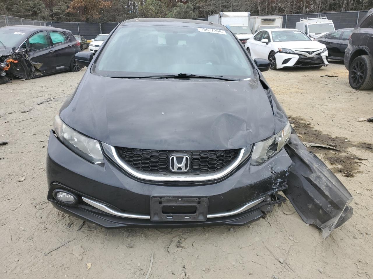 2015 Honda Civic VIN 19XFB2F96FE238456 Copart auction photo, front end damage thumbnail 5