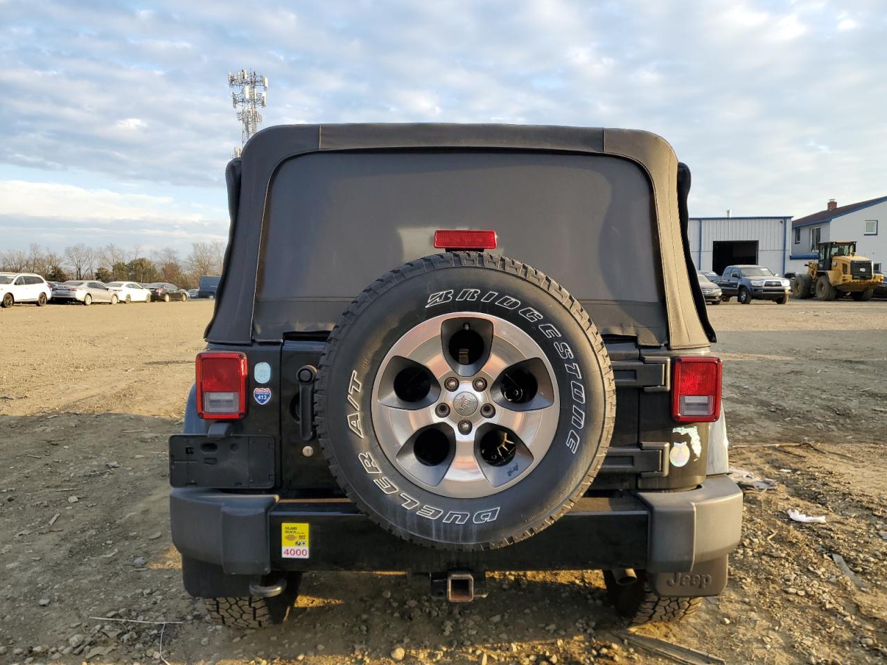 2017 Jeep Wrangler VIN 1C4BJWEG2HL739010 Copart auction photo, front end damage thumbnail 6