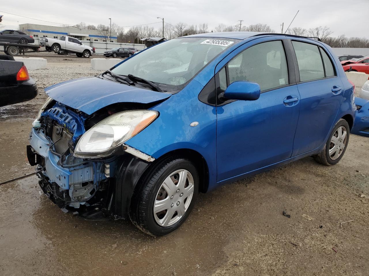 2010 Toyota Yaris VIN JTDKT4K3XA5291013
