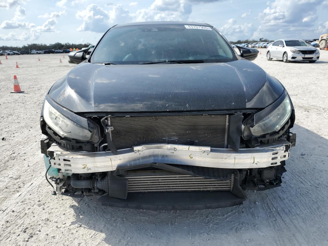 2017 Honda Civic VIN SHHFK7H94HU219006 Copart auction photo, front end / rear end damage thumbnail 5