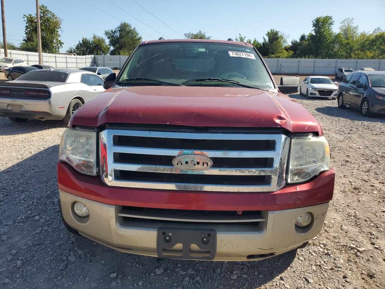 2008 Ford Expedition VIN 1FMFK175X8LA49840 Copart auction photo, front end / rear end damage thumbnail 5