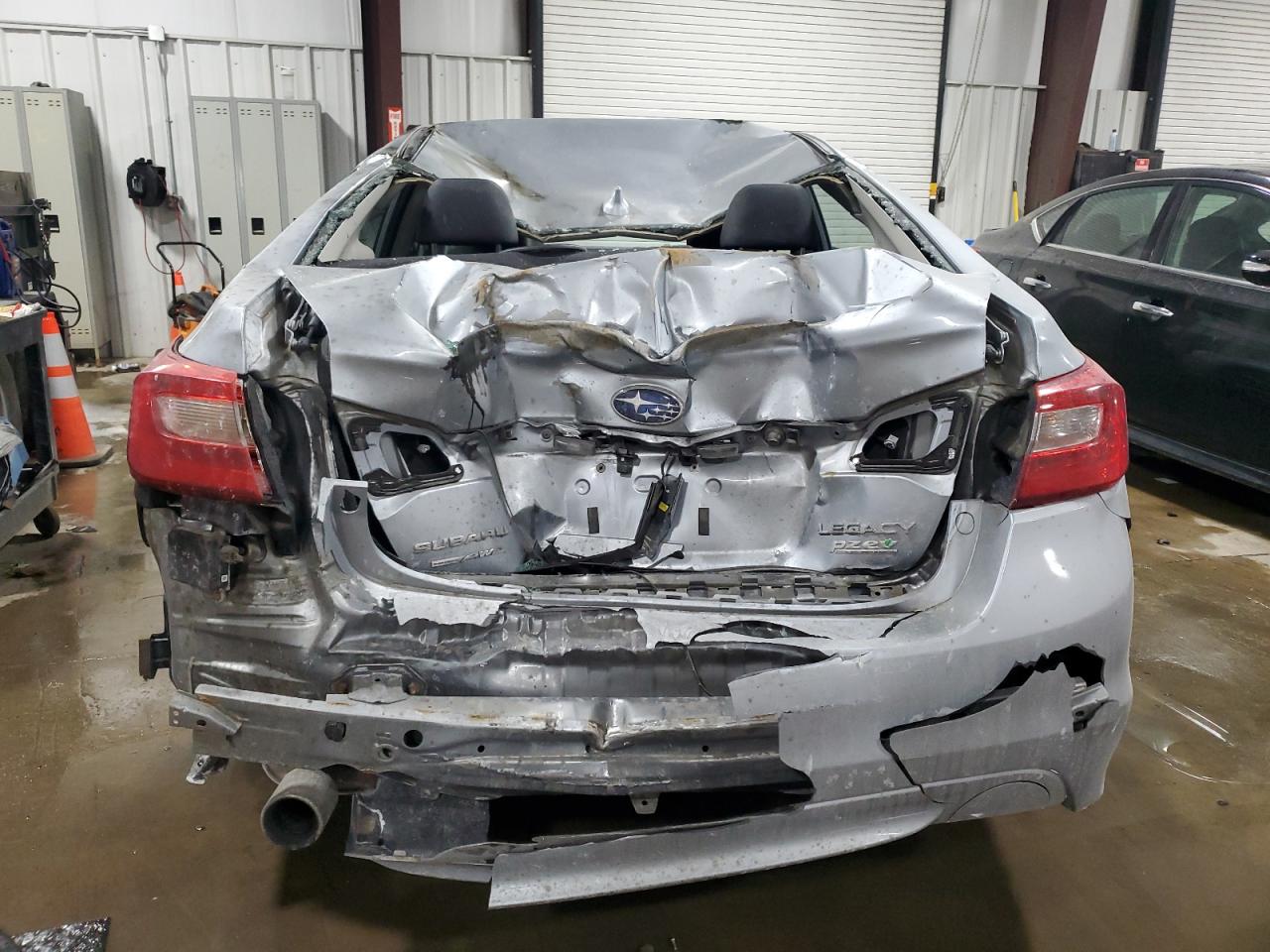 2016 Subaru Legacy VIN 4S3BNAN68G3037321 Copart auction photo, rear end / top/roof damage thumbnail 6