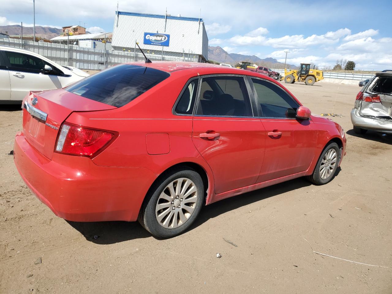 2008 Subaru Impreza VIN JF1GE61648H512725 Copart auction photo, rear end damage thumbnail 3
