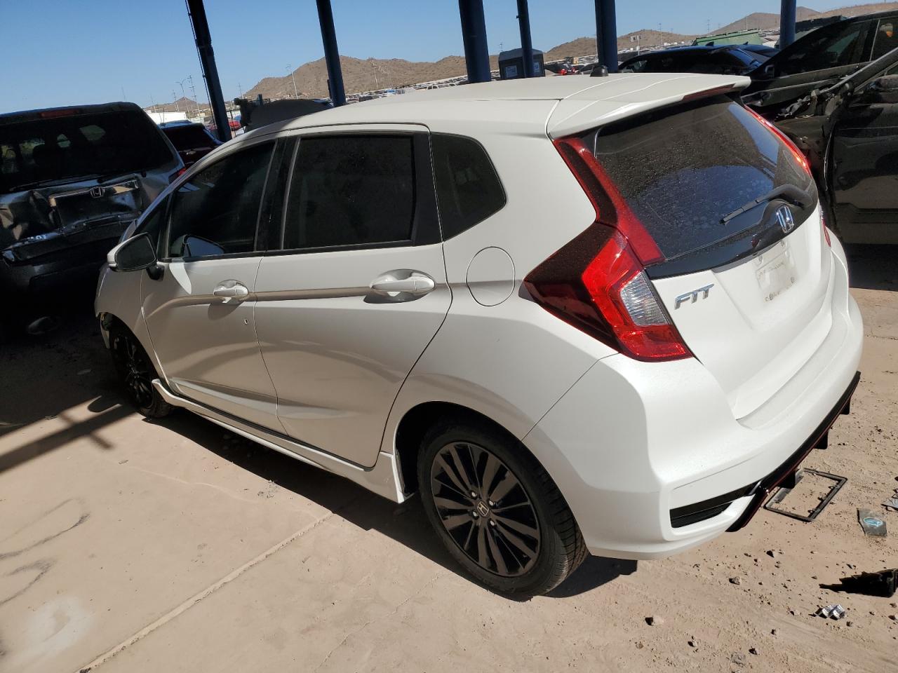 2020 Honda Fit VIN 3HGGK5H66LM726821 Copart auction photo, front end damage thumbnail 2