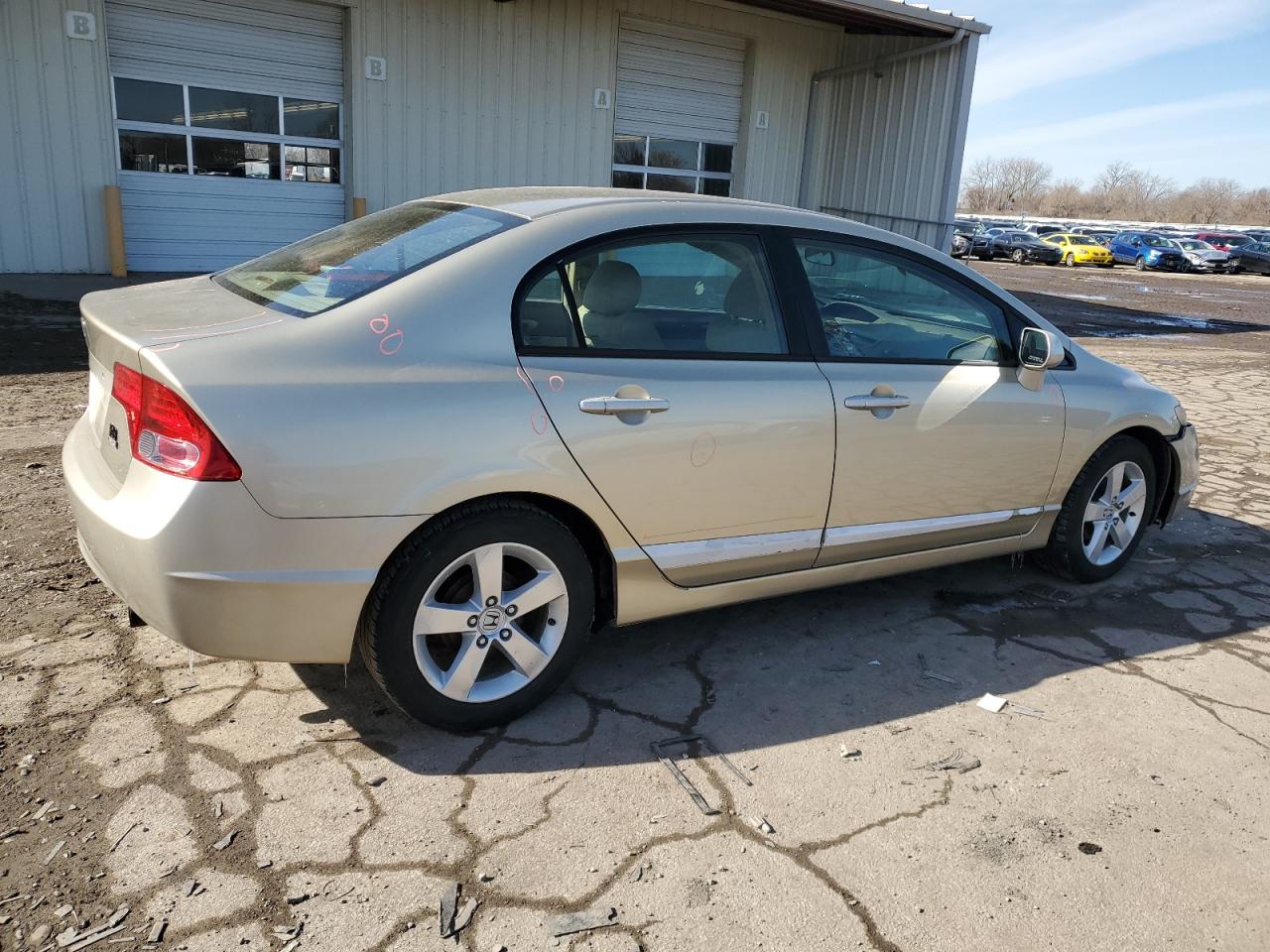 2007 Honda Civic VIN 1HGFA16547L104484 Copart auction photo, front end damage thumbnail 3
