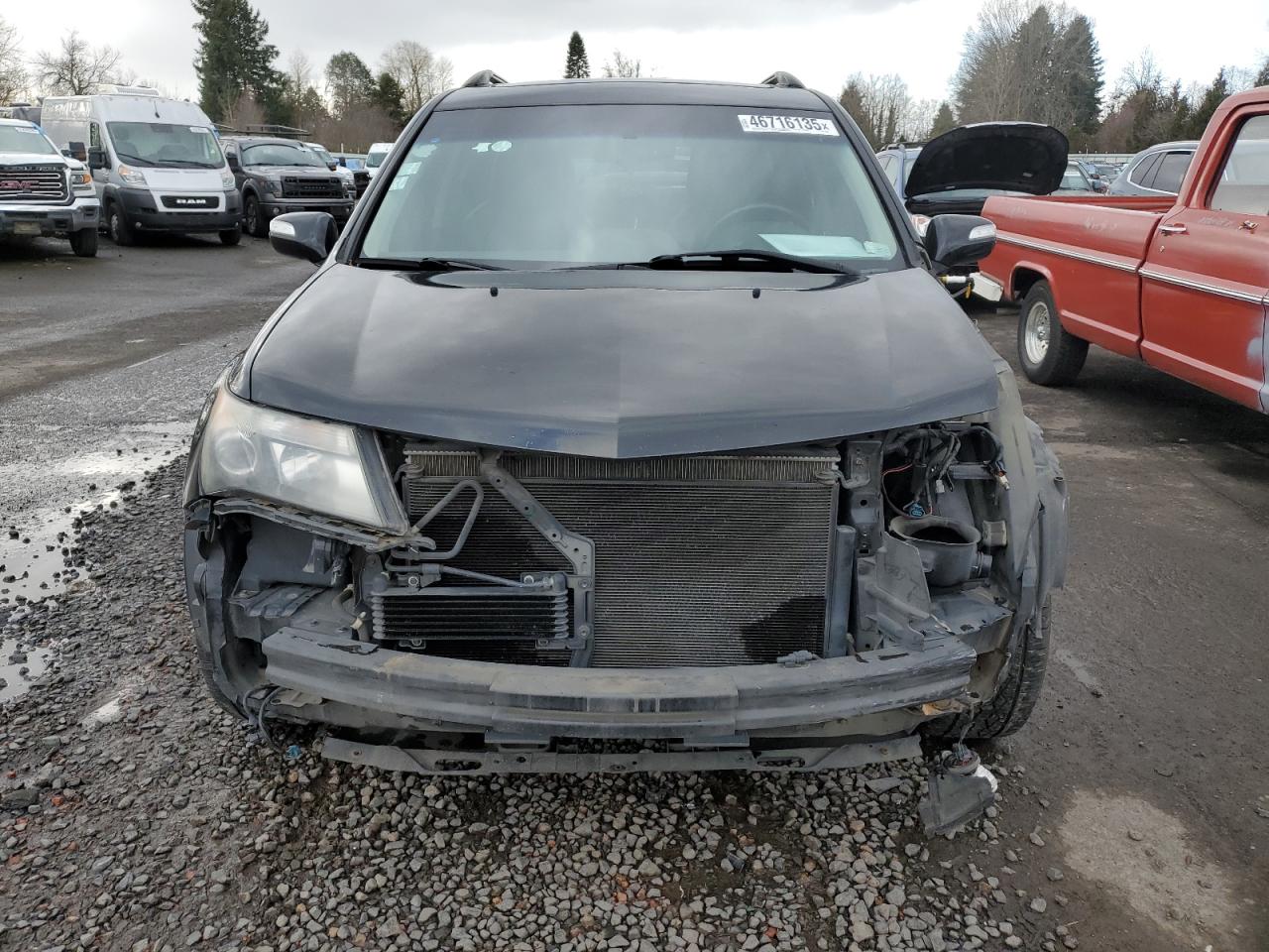 2010 Acura MDX VIN 2HNYD2H46AH506515 Copart auction photo, front end damage thumbnail 5