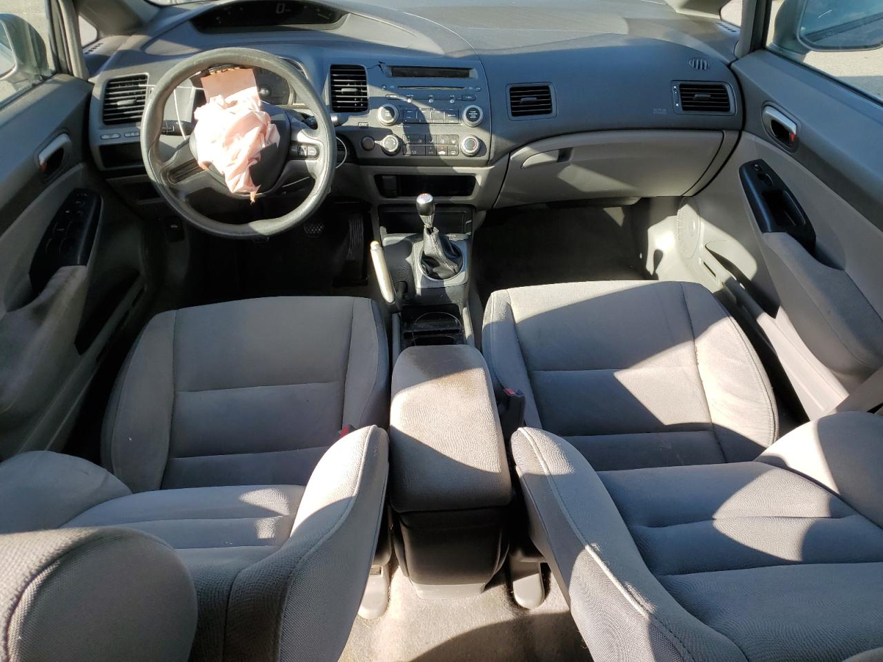2008 Honda Civic VIN 2HGFA15508H301541 Copart auction photo, front end / rear end damage thumbnail 8