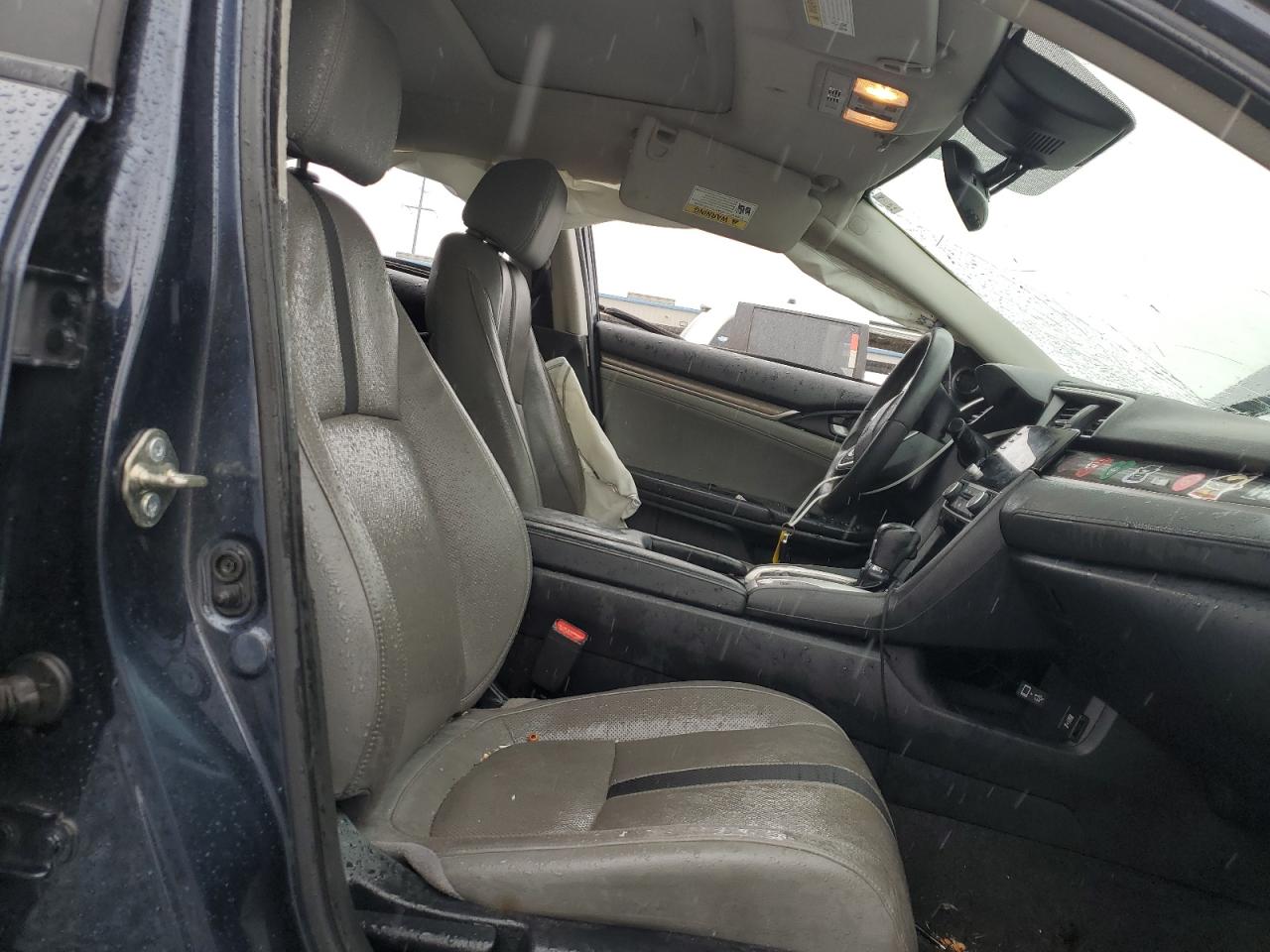 2020 Honda Civic VIN 19XFC1F7XLE001437 Copart auction photo, all over damage thumbnail 7